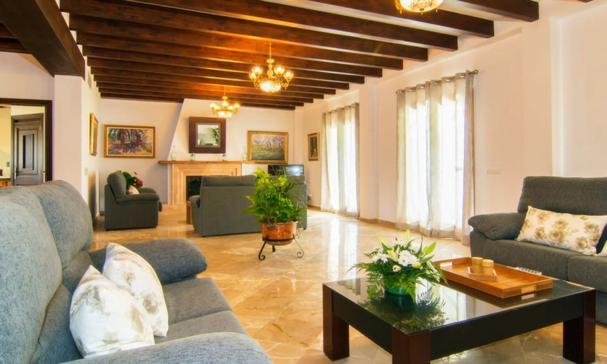 Living room 3, Spacious Villa in the Heart of the Island, Baleares