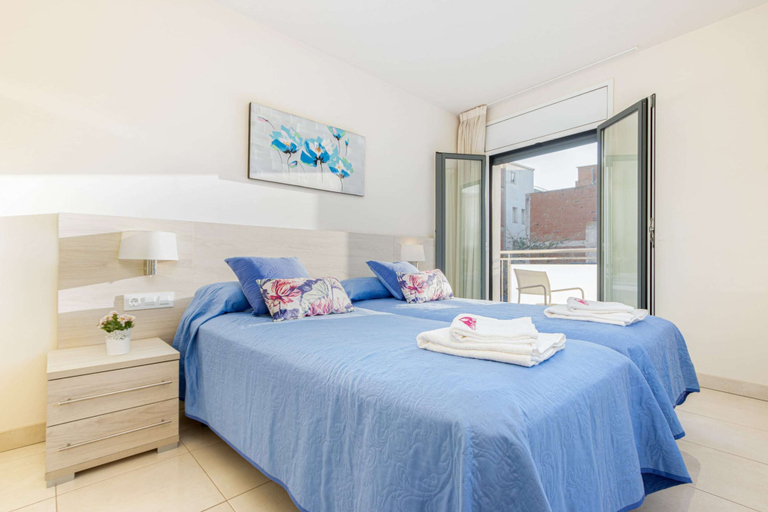 Bedroom 3, Apartment in Roses Near de la Punta Beach, Girona
