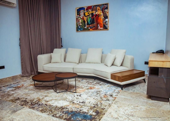 Living area 2, MThree Residence and Apartments, AbujaMun