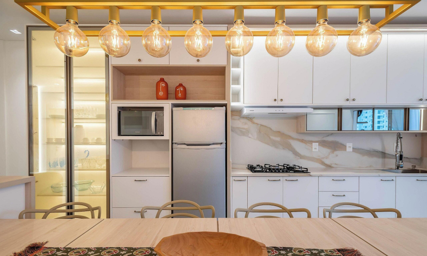 Private kitchen, Apt w BBQ 450m From the Sea, Pereque Srf0601, Porto Belo