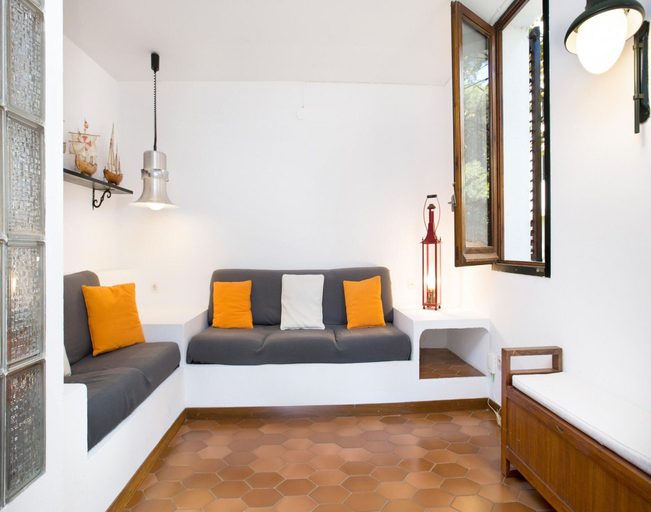 Living room 2, Villa in Llafranc Near the Beach & Pool, Girona