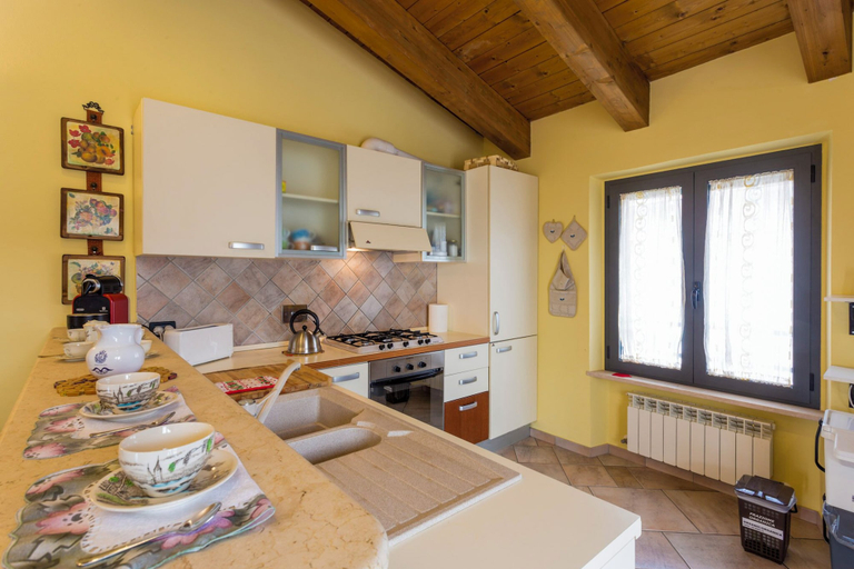 Private kitchen 5, Panoramic Apartment near Gubbio, Perugia