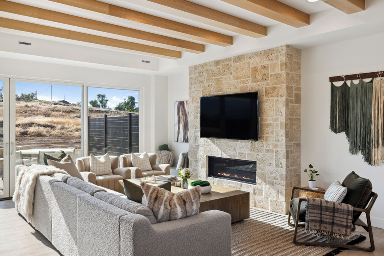Living area 2, Ameyalli Residences, Wasatch