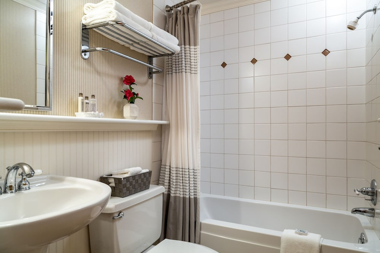 Bathroom, Refuge Inn, Accomack