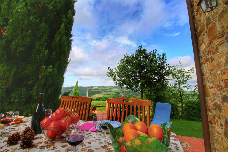 Balcony 4, Farmhouse in Val D'orcia Charm, Siena