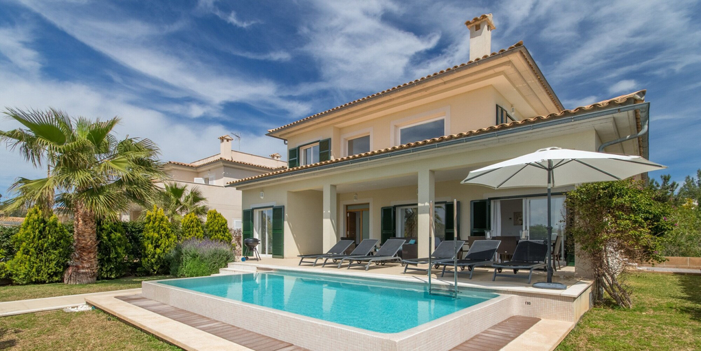 Pool 4, Mar 1 Family Villa Near Beach, Baleares