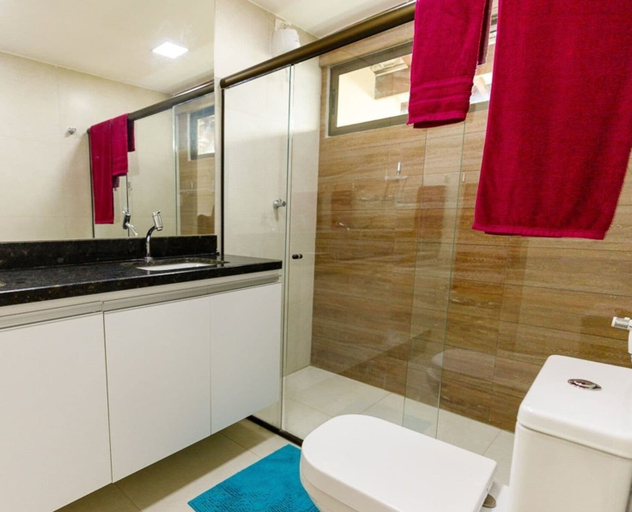 Bathroom 3, Casa BeiraMar 4QTS Piscina-SH031, Ipojuca