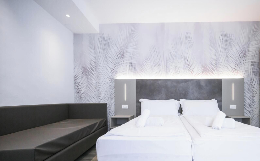 Bedroom 3, Hotel Garda Bellevue, Brescia