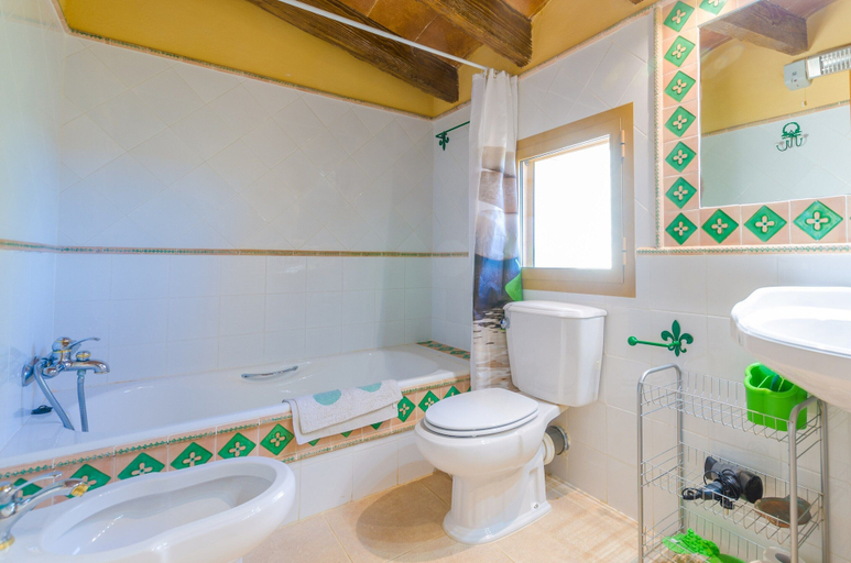 Bathroom 4, Na Pont - Villa With Private Pool In Campos, Baleares