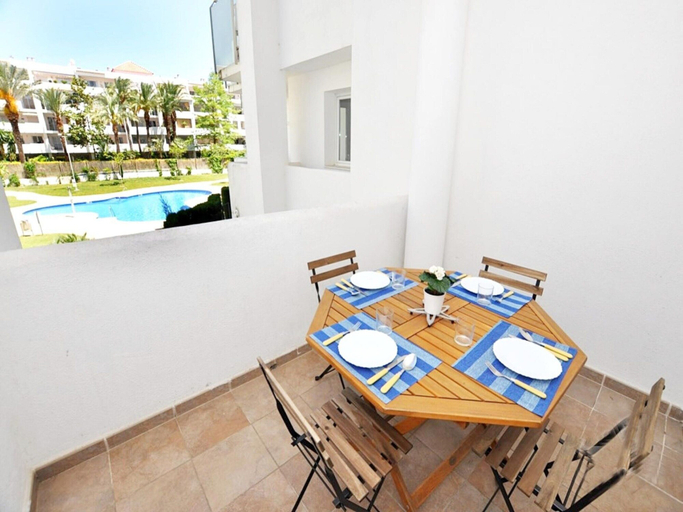 Balcony 3, Apartment in Roses With Pool View, Girona