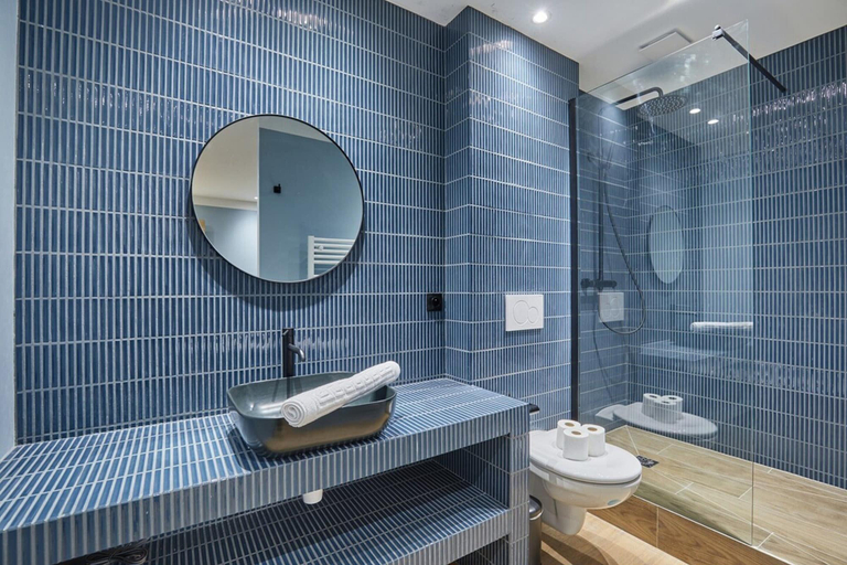 Bathroom 2, Modern Apartment with AC Center of Paris, Paris