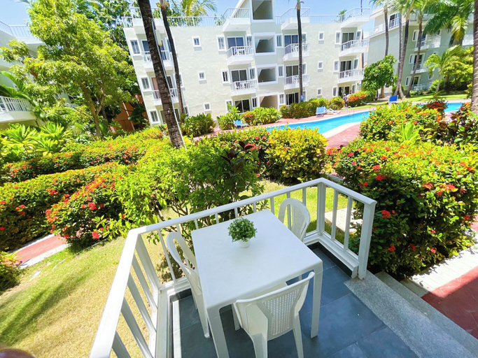 View from room 4, CARIBBEAN Ocean Breeze Beach HOTEL, Salvaleon de Higuey