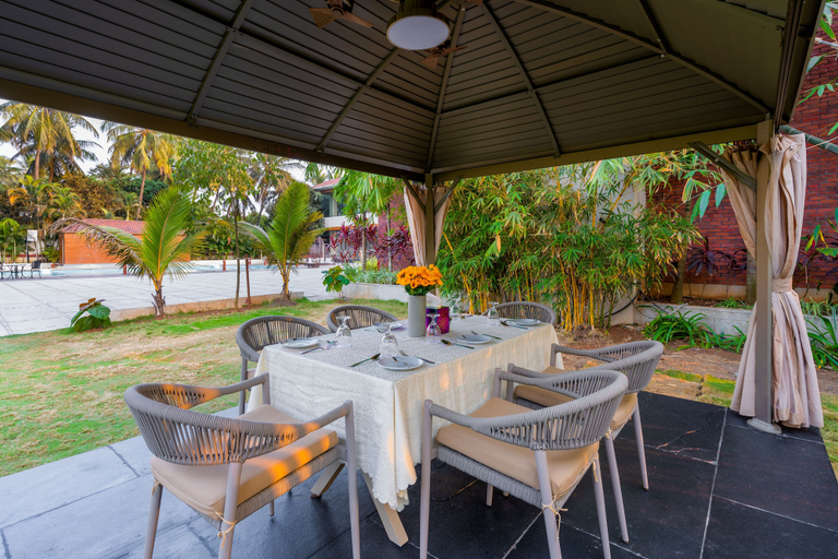 Outdoor dining 4, Treat Beach Resort & Spa, Palghar
