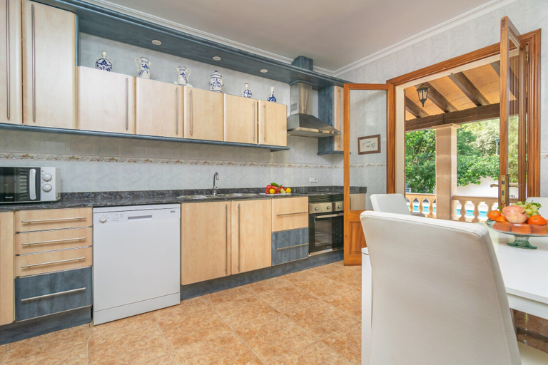 Private kitchen 3, Pomeres 9 - Villa With Private Pool In Sa Coma, Baleares