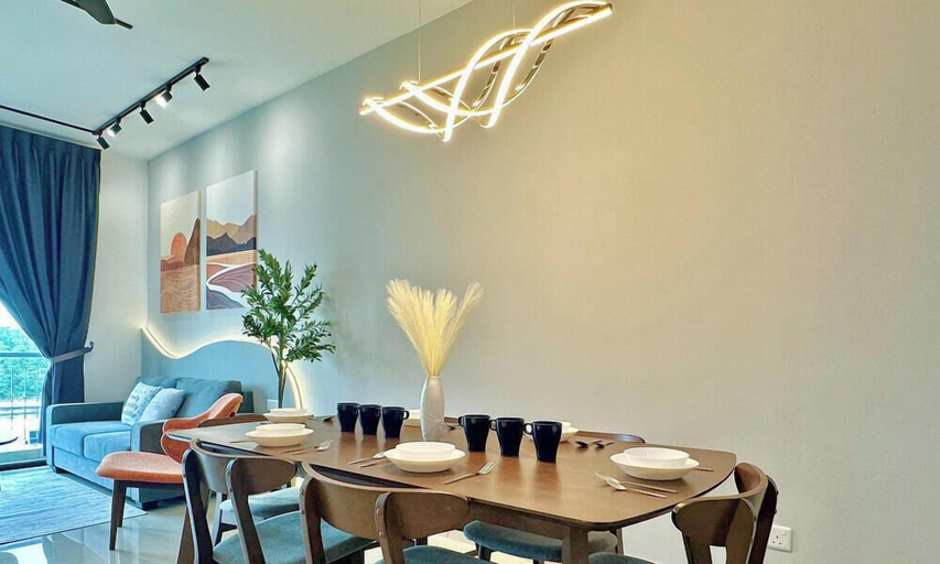 Dining 4, Desaru Utama Residence by Stayrene, Kota Tinggi