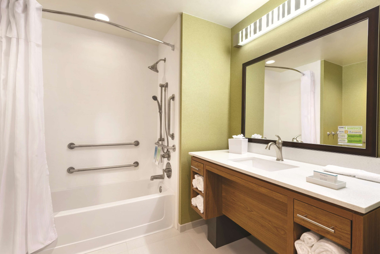 Bathroom 4, Home2 Suites by Hilton Parc Lafayette, Lafayette