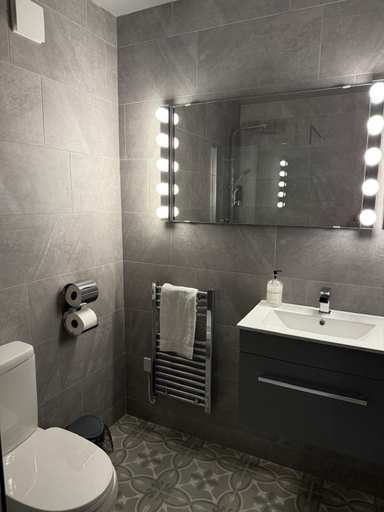 Bathroom 3, The Jacobean Hotel, Coventry