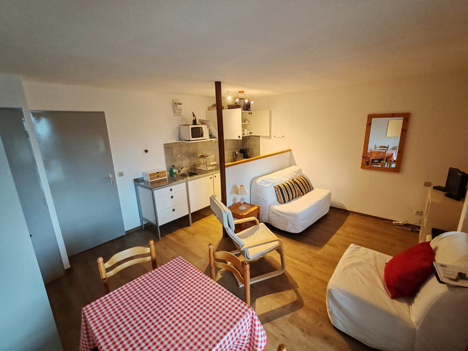Living room 1, Apartment in Les Deux Alpes Near Ski Resort, Isère
