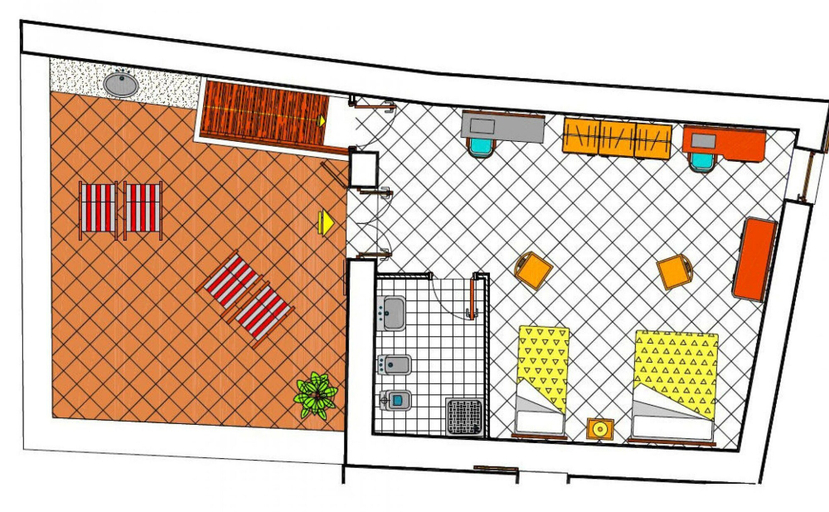 Others 3, Apartment on Lipari with Stunning Sea View, Messina