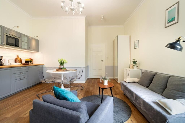 Living area 2, Malila Apartments Szczepański Square, Kraków City