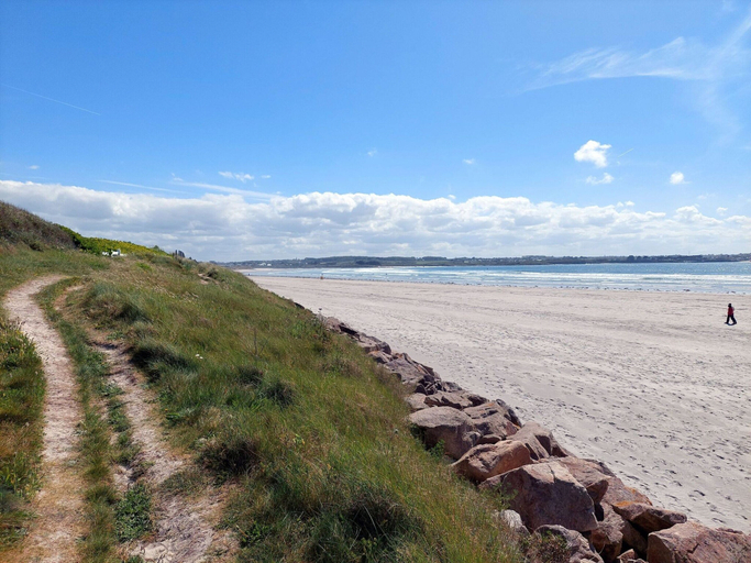 View from property 5, Holiday Home in Santec Near Dossen Beach, Finistère