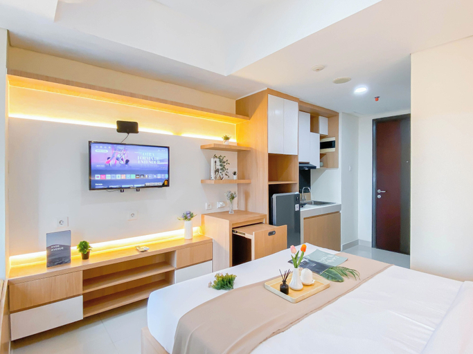 Room 4, Warm Tone Studio At Pollux Chadstone Apartment, Cikarang