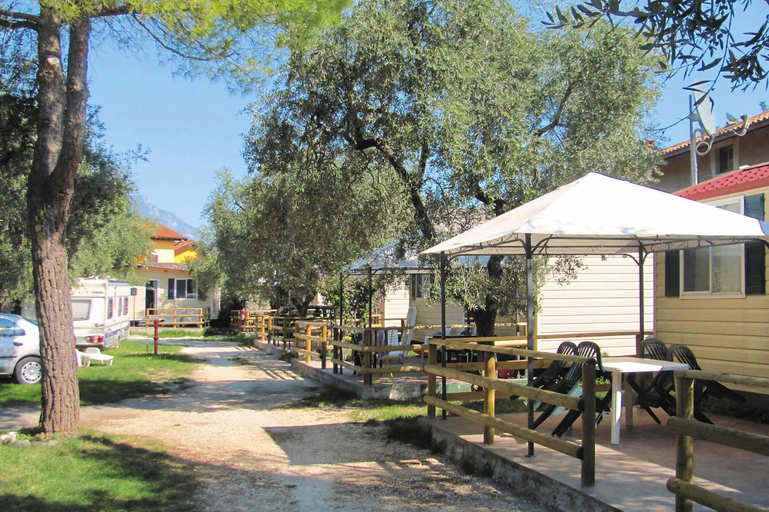 View from property 3, Mobile Home at Camping Toscolano in Toscolano Maderno, Brescia