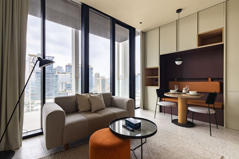 Exterior 3, Deluxe Studio With Balcony Full Burj Khalifa View, Dubai