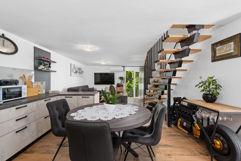 Private kitchen 3, Holiday Home With Garden, sea View, Premantura