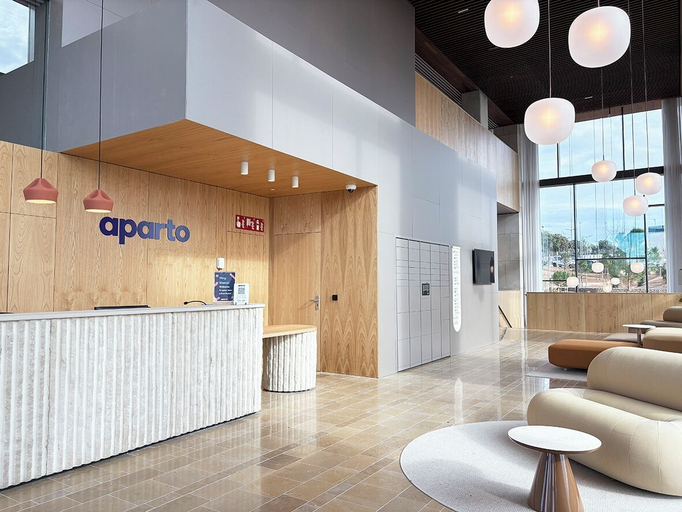 Reception, Aparto Diagonal Suites, Barcelona