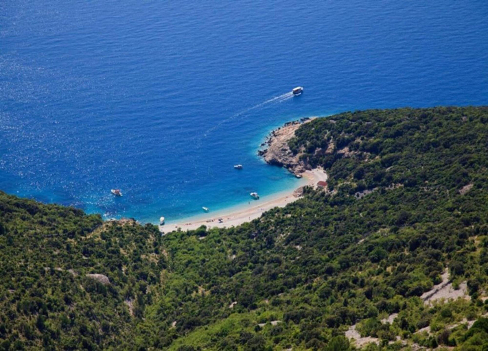 View from property 2, Apartment in Cres With Sea View and Old Town, Cres