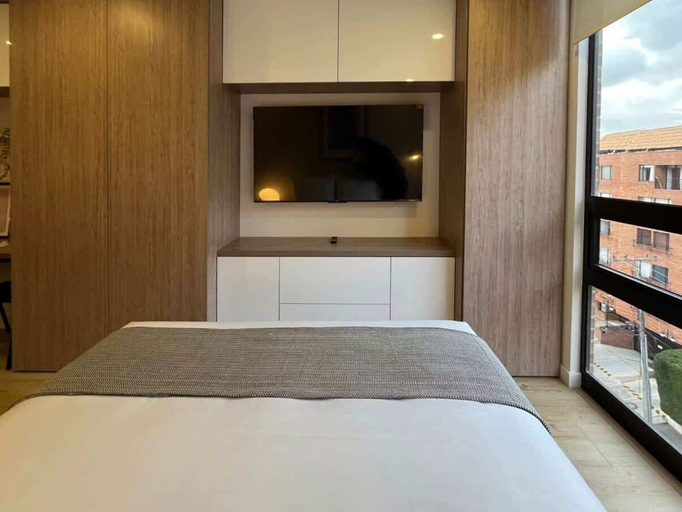Room 5, w Engaging Loft in the Heart of Bogot, Santafé de Bogotá