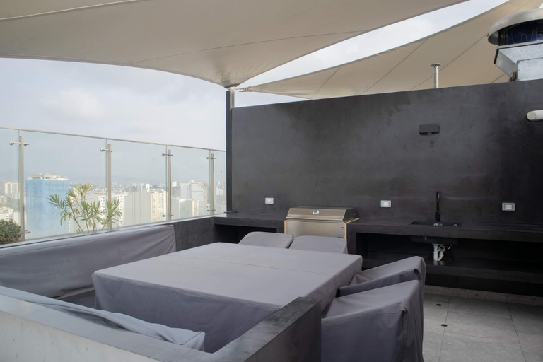 Exterior 5, w Fresh 1BR w/ Balcony in Miraflores, Lima