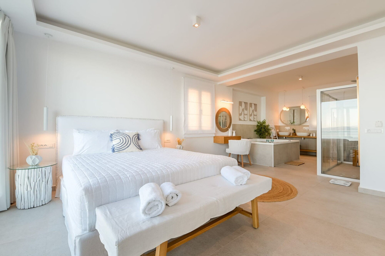 Bedroom 3, Achillion Luxury Corfu Villa, Ionian Islands