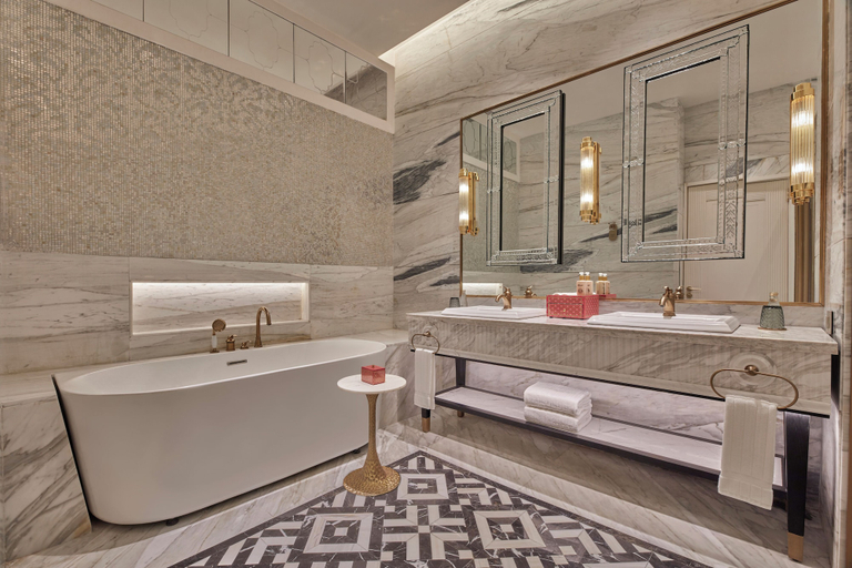 Bathroom 5, Fairmont Udaipur Palace, Udaipur