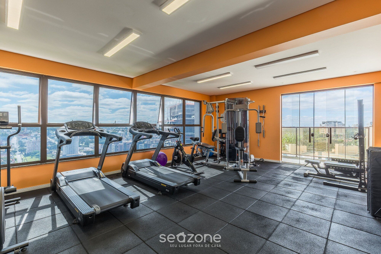 Fitness facility 4, Studio in Condominium w/ Gym and Laundry Eco0304, Curitiba