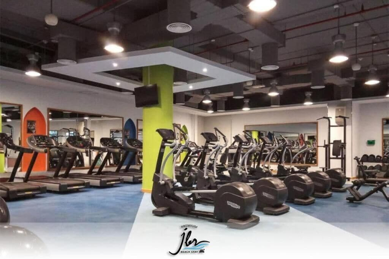 Fitness facility, Beachside JBR Stay with Sea Views, Dubai