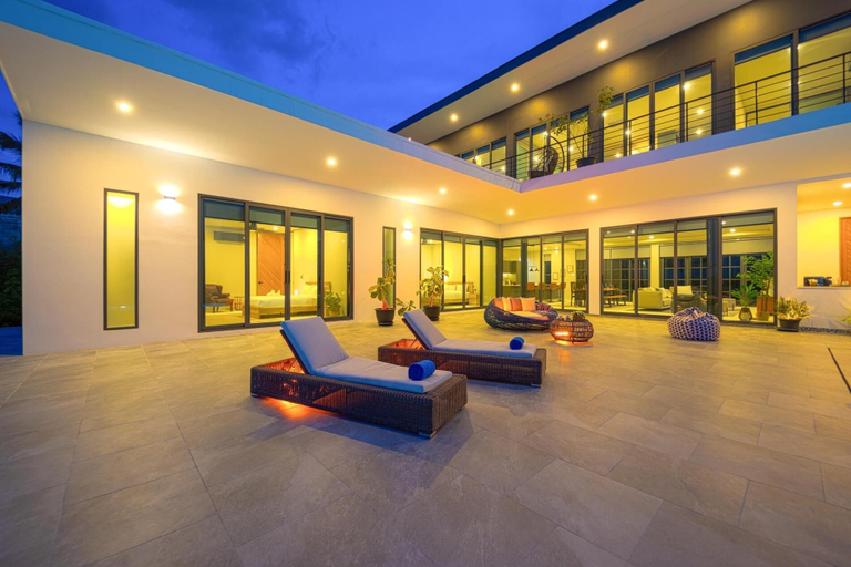 Floor plan 5, Luxury Large 3 Bedroom Pool Villa (KH-C5), Hua Hin