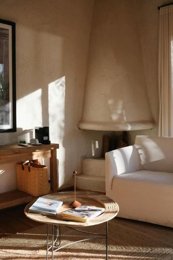 Living area, Pure House on the Lake, Al Haouz