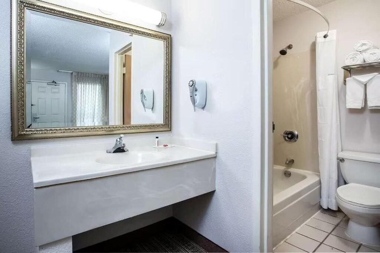 Bathroom 5, Three Rivers Motel, Allen