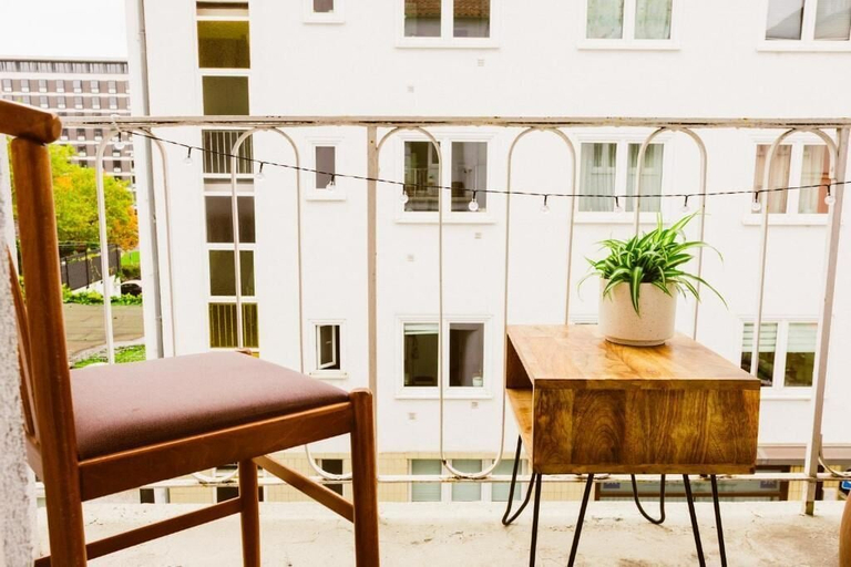 Balcony view, Stadtpark Apartments, Kassel