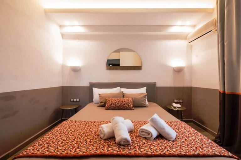 Bedroom 4, Apartment in Gerakini With a Shared Swimming Pool, Central Macedonia