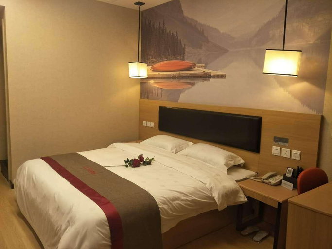 Bedroom 2, Thank Inn Hotel Jiangxi Pingxiang Shangli County Binhe Bei Road, Pingxiang
