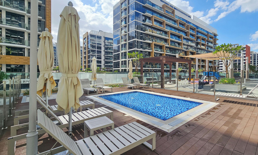 Children's pool, Stylish Riviera Studio Near Downtown, Dubai