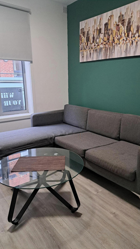 Living area 4, Central Sheffield 1-Bed, Sheffield