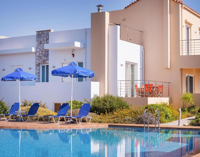 Pool, Saltwater Pool Apartment in Chania, Crete