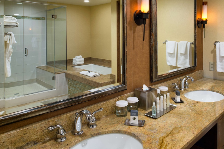 Bathroom 4, DoubleTree by Hilton Seattle Airport, SeaTac