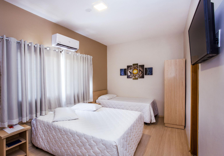 Bedroom 3, Hotel Metropole Paulinia, Paulínia