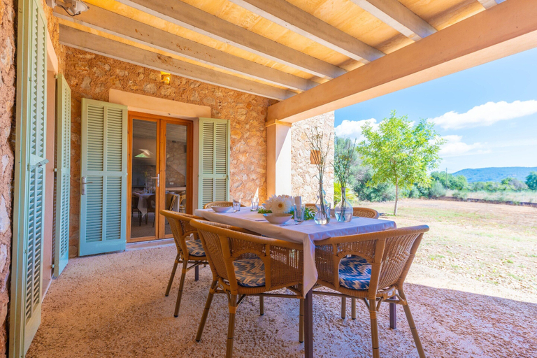 Outdoor dining 3, Ses Fonolleres - Villa With Private Pool, Baleares