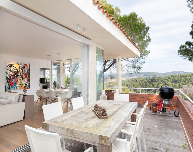 Balcony 3, Ferran Villa With Private Pool, Girona